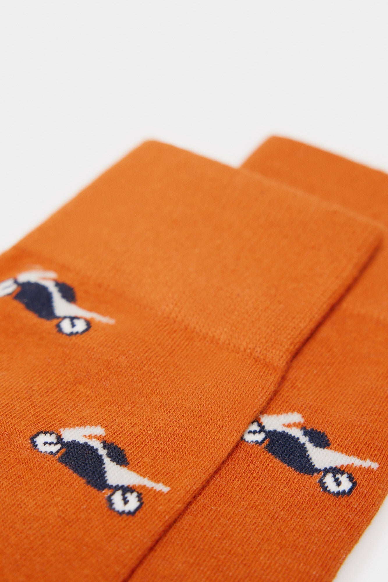 Essential long embroidered logo socks