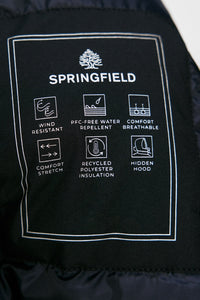 Technical quilted jacket