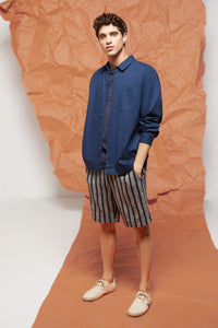 Linen overshirt