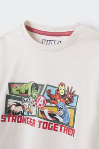Boys' long-sleeved Avengers T-shirt