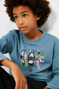 Boys long-sleeved Batman T-shirt