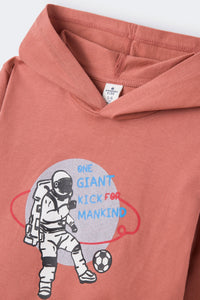 Boys' Astronaut footballer T-shirt