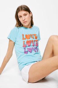 T-shirt with Love print