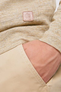 Plain fancy yarn jumper