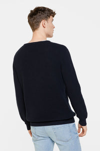 Textured sweater