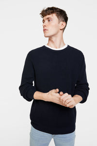 Textured sweater