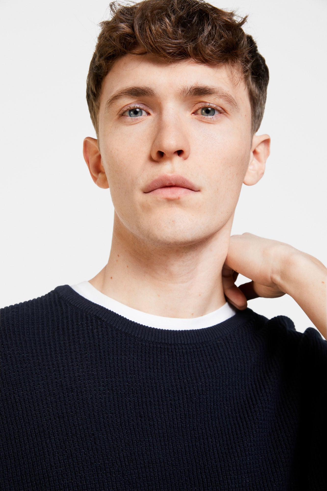 Textured sweater