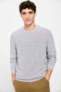 Textured twisted jumper