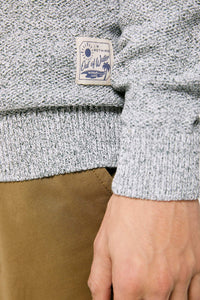 Textured twisted jumper