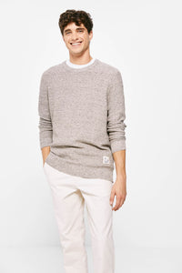 Textured twisted jumper