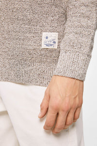 Textured twisted jumper
