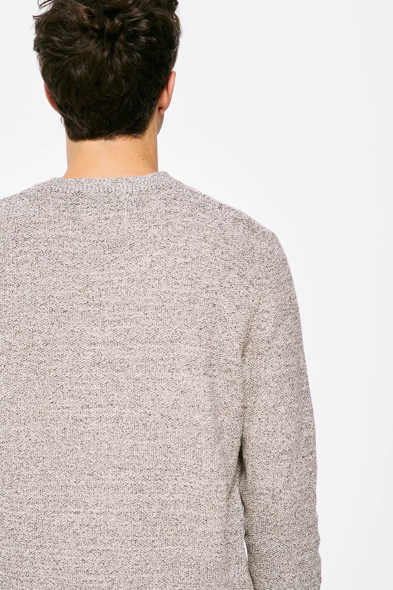 Textured twisted jumper