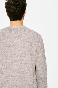 Textured twisted jumper