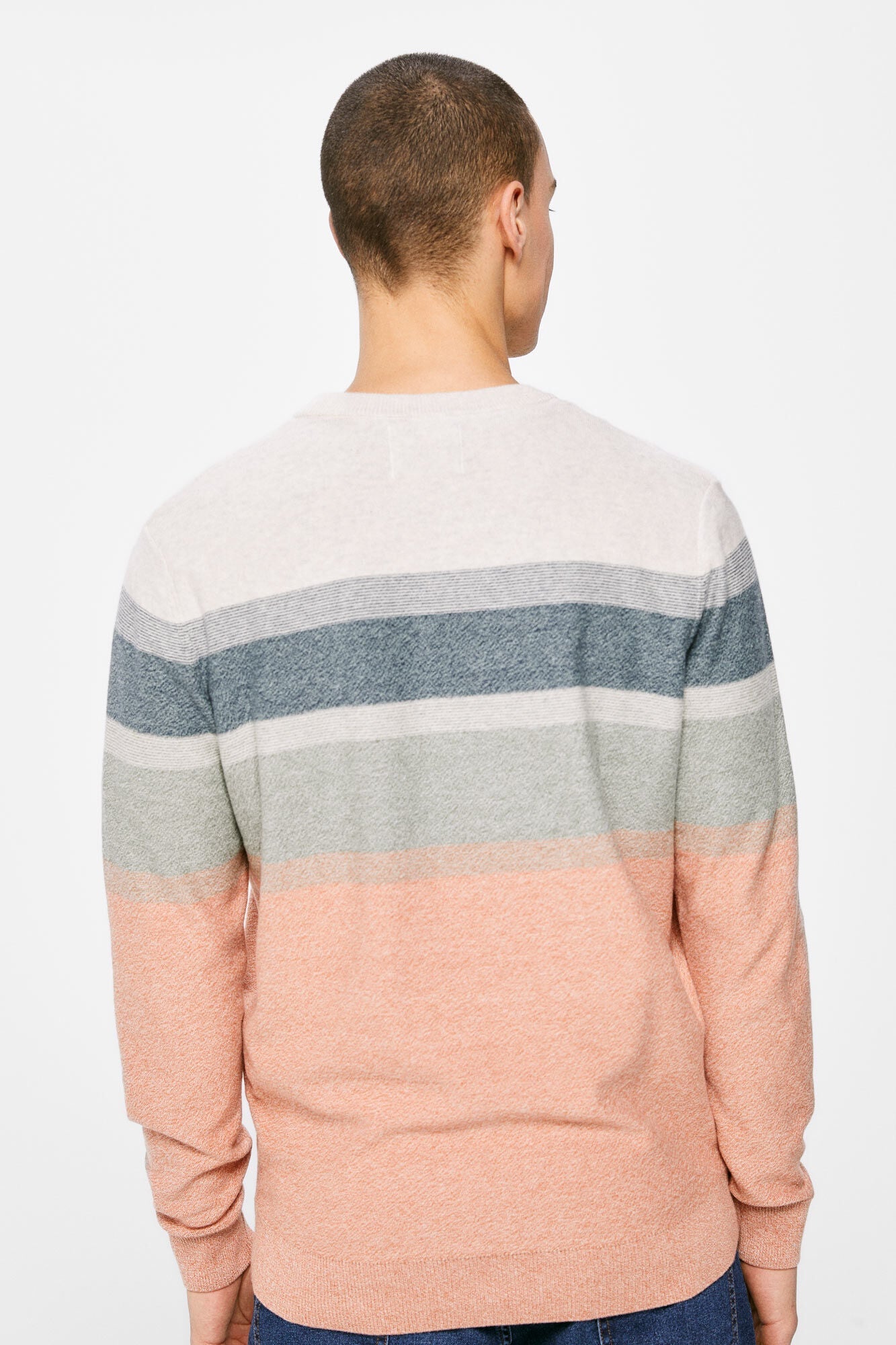 Textured twisted jumper