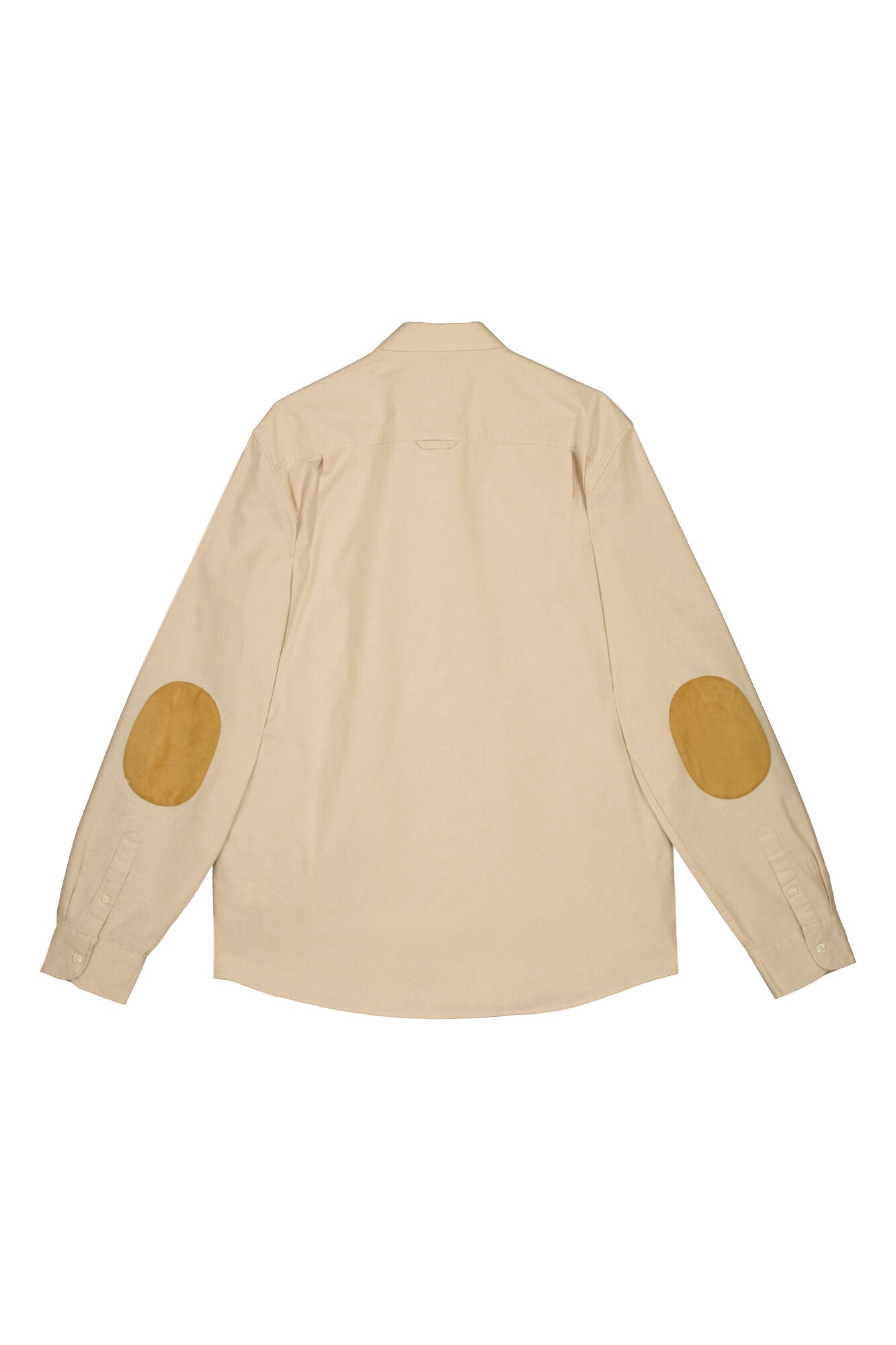 Pinpoint shirt with elbow patches