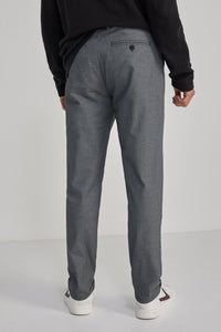 Textured two-tone formal chinos