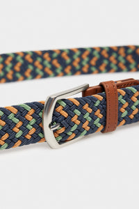 Single colour woven belt