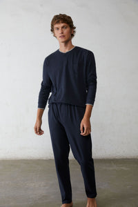 Organic cotton jersey pyjamas