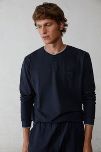 Organic cotton jersey pyjamas