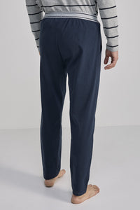 Long stripy pyjamas