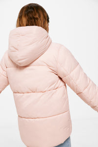 Girl's quilted down jacket