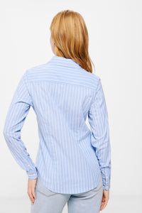 Tailored cotton blouse