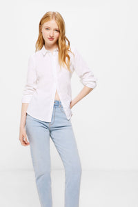 Tailored cotton blouse