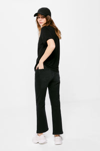 Sustainable wash kick flare jeans