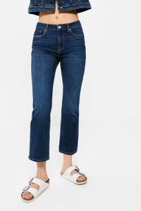 Sustainable wash kick flare jeans