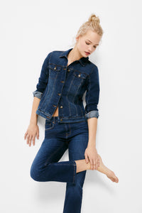 Sustainable wash kick flare jeans