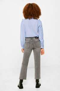 Sustainable wash kick flare jeans