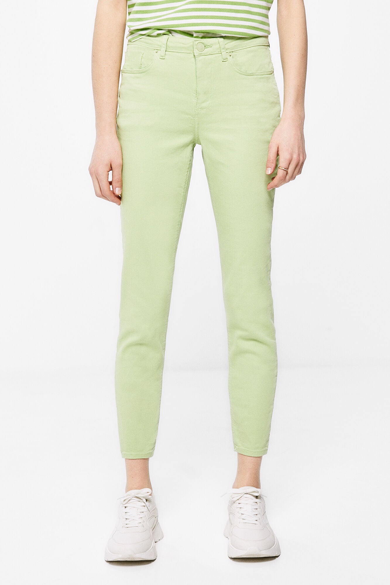 Slim cropped Eco Dye jeans