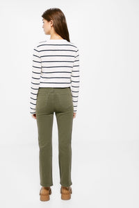 Sustainable wash kick flare jeans