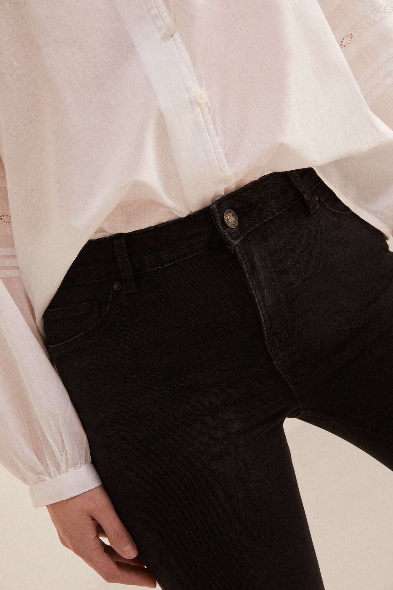 Sustainable wash slim jeans