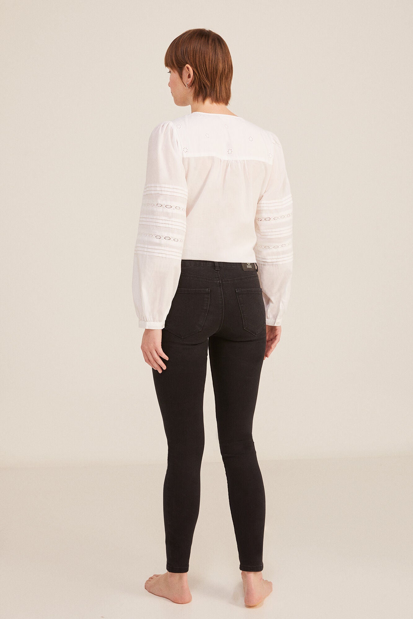 Sustainable wash slim jeans