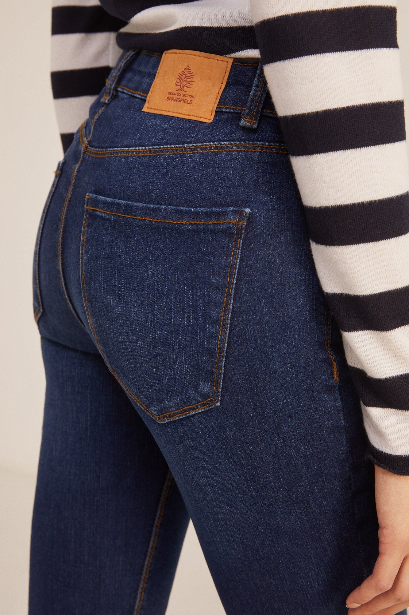 Sustainable wash slim jeans