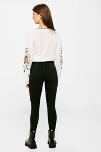 Sustainable wash push-up jeans