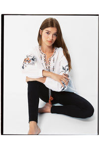 Sustainable wash push-up jeans