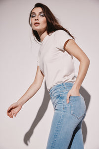 Sustainable wash push-up jeans