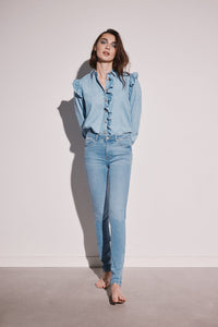 Sustainable wash push-up jeans