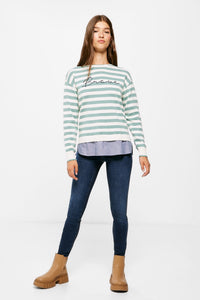 Sustainable wash push-up jeans