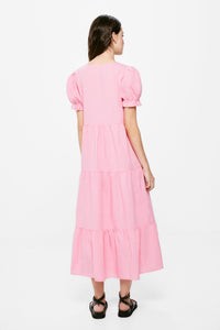 Pink poplin dress