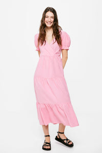 Pink poplin dress