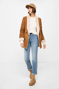 Double-Breasted Double-Faced Coat