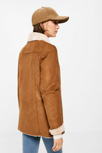 Double-Breasted Double-Faced Coat