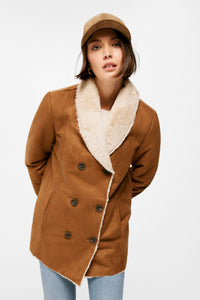 Double-Breasted Double-Faced Coat