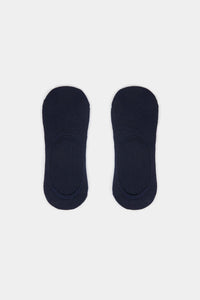 Textured no-show socks