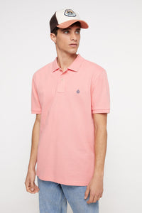 Basic piqué polo shirt