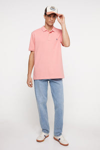 Basic piqué polo shirt